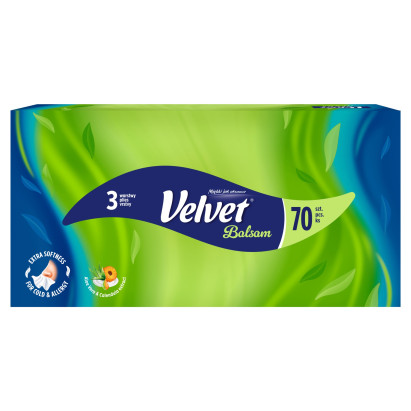 Velvet Balsam Chusteczki uniwersalne 70 sztuk