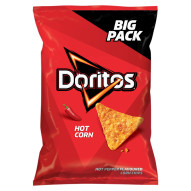Doritos Hot Corn Chipsy kukurydziane o smaku ostrej papryki 180 g