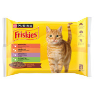 Friskies Karma dla dorosłych kotów w sosie 340 g (4 x 85 g)