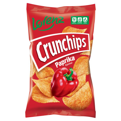 Crunchips Chipsy ziemniaczane o smaku paprykowym 130 g