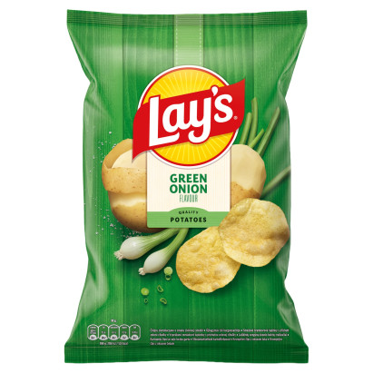 Lay's Chipsy ziemniaczane o smaku zielonej cebulki 130 g