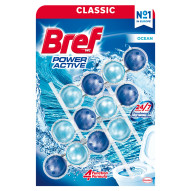 Bref WC Power Aktive Ocean Zawieszka myjąco-zapachowa do WC 3 x 50 g