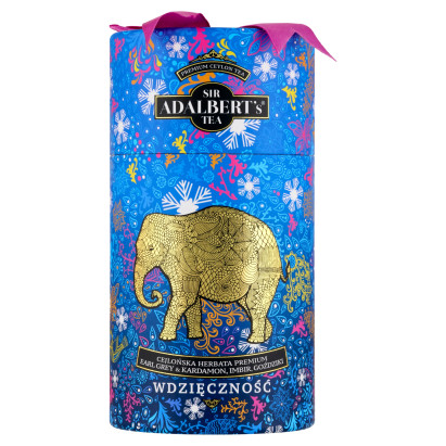 Adalbert's Tea Cejlońska herbata premium earl grey & kardamon imbir goździki 80 g