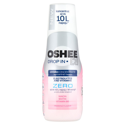 Oshee Drop In Koncentrat napoju elektrolitowego o smaku grejpfrutowym 500 ml
