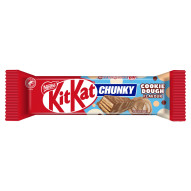KitKat Chunky Paluszek waflowy oblany czekoladą mleczną i białą polewą smak ciasteczkowy 42 g