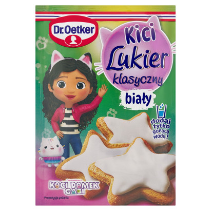 Dr. Oetker Kici Lukier klasyczny biały 70 g