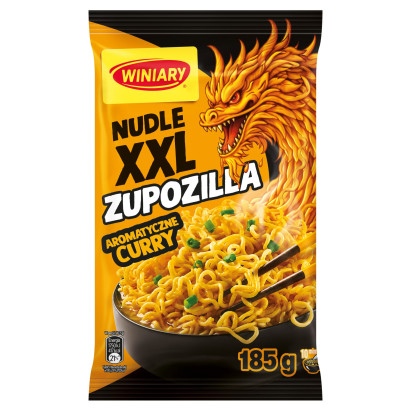 Winiary XXL Zupozilla Nudle aromatyczne curry 185 g
