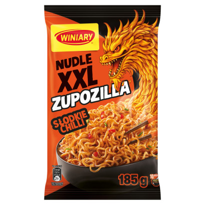 Winiary XXL Zupozilla Nudle słodkie chilli 185 g