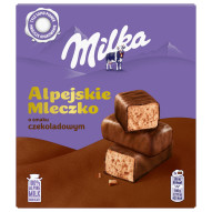 Milka Alpejskie Mleczko pianki o smaku czekoladowym - 330 g