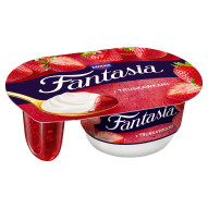 Fantasia Jogurt kremowy z truskawkami 118 g