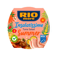 Rio Mare Insalatissime Summer Gotowe danie z warzyw i tuńczyka 160 g