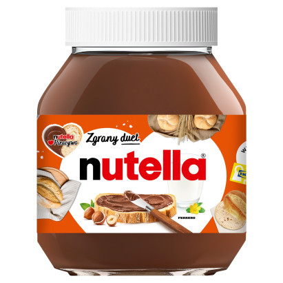 Nutella Krem do smarowania z orzechami laskowymi i kakao 600 g