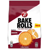 7Days Bake Rolls chipsy chlebowe o smaku bekonu - 150 g