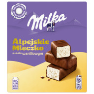 Milka Alpejskie Mleczko pianki o smaku waniliowym - 330 g