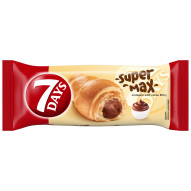 7Days Super Max rogalik z ciasta francuskiego z nadzieniem kakaowym - 110 g