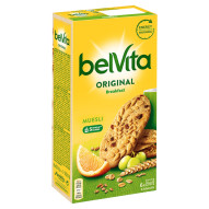 belVita ciastka zbożowe z musli o smaku pomarańczowym ciastka zbożowe - 300 g