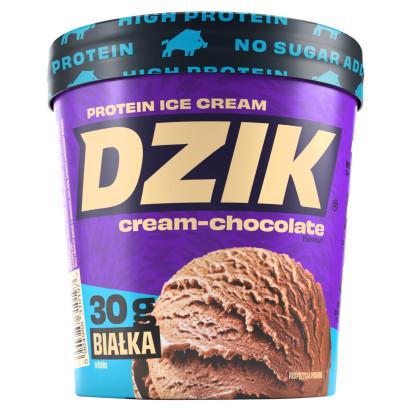 Dzik Lody o smaku śmietankowo-czekoladowym 300 g