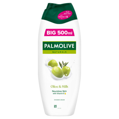 Palmolive Naturals Olive&Milk, kremowy żel pod prysznic 500 ml