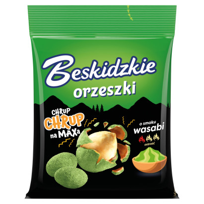 Beskidzkie Orzeszki o smaku wasabi 70 g