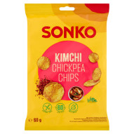 Sonko Chipsy z ciecierzycy o smaku kimchi 60 g