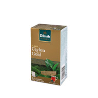 Dilmah Finest Ceylon Gold Klasyczna czarna herbata 100 g (50 x 2 g)