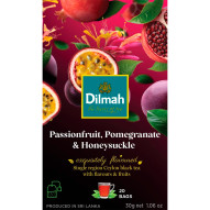 Dilmah Cejlońska herbata czarna aromatyzowana marakuja 30 g (20 x 1,5 g)