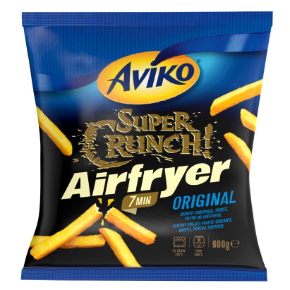 Aviko Super Crunch! Original Bardzo chrupiące proste frytki do airfryera 600 g