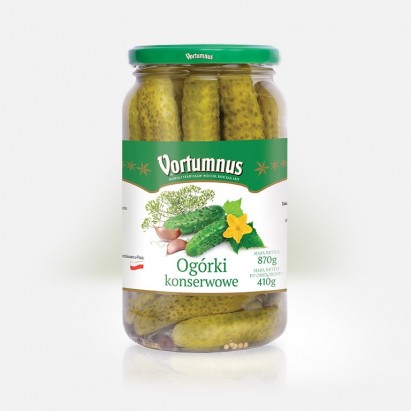 Vortumnus ogórki konserwowe 0,9l