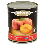 Splendor Brzoskwinie połówki lekko słodzone 820 g