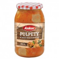 Ankor Pulpety w sosie pomidorowy 0,9l