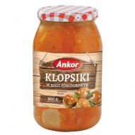 Ankor Klopsiki w sosie pomidorowym 0,9l