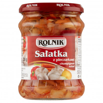 Rolnik Sałatka z pieczarkami 450 g