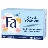 Fa Greek Yoghurt Mydło w kostce z proteinami jogurtu o przyjemnym zapachu migdałów 90 g