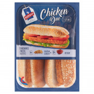 Konspol Chicken Duo Kotlet z kurczaka w bułce z dodatkiem ketchupu cebuli prażonej 270 g (2 sztuki)