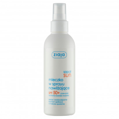 Ziaja Sopot Sun Mleczko w sprayu nawilżające SPF 50+ 170 ml