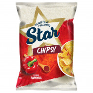 Star Chipsy o smaku papryka 220 g