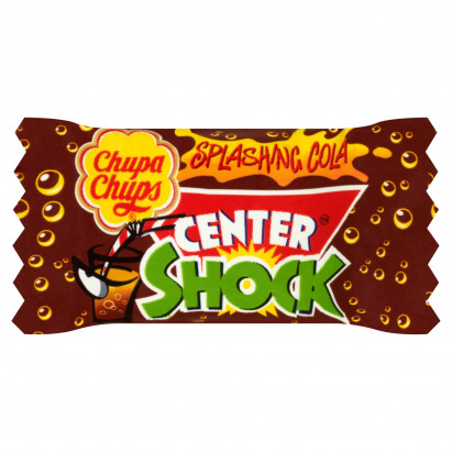 Chupa Chups Center Shock Splashing Cola Guma do żucia o smaku coli
