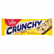 Sante Crunchy Baton zbożowy musli z dodatkiem bananów podlany czekoladą 40 g