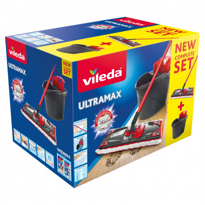 Vileda UltraMax Zestaw mop i wiaderko