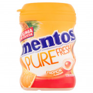 Mentos Pure Fresh Tropical Guma do żucia bez cukru 60 g (30 sztuk)