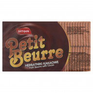 Simsek Herbatniki Petit Beurre kakaowe 300 g