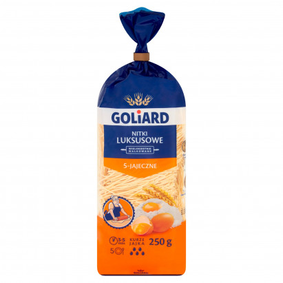 Goliard Makaron 5 jajeczny nitki luksusowe 250 g