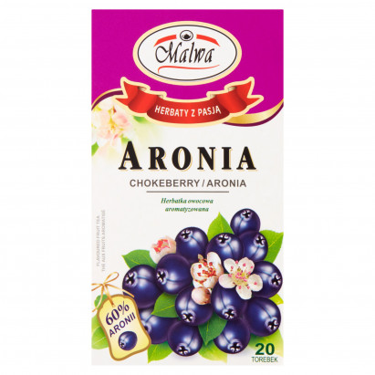 Malwa Herbatka owocowa aronia 40 g (20 x 2 g)