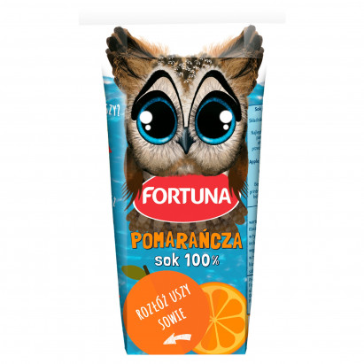 Fortuna Sok 100% pomarańcza 200 ml