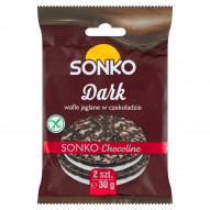 Sonko Wafle jaglane w czekoladzie 30 g (2 sztuki)