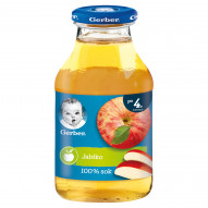 Gerber Sok 100% jabłko dla niemowląt po 4. miesiącu 200 ml