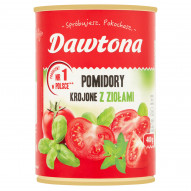 Dawtona Pomidory krojone z ziołami 400 g
