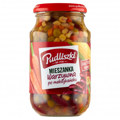 Pudliszki Mieszanka warzywna po meksykańsku 450 g