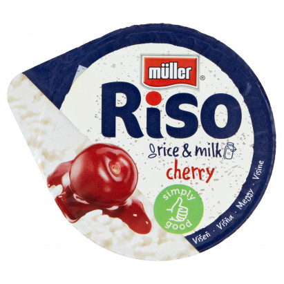 Müller Riso Deser mleczno-ryżowy z sosem wiśniowym 200 g