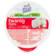 Mlekpol Mazurski Smak Twaróg tłusty 275 g